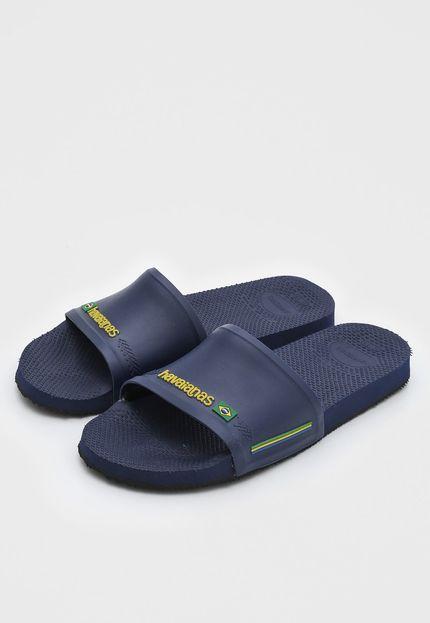 Sandália Havaianas Brasil Azul Marinho