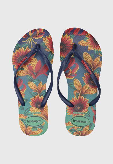 Chinelo Havaianas Slim Floral