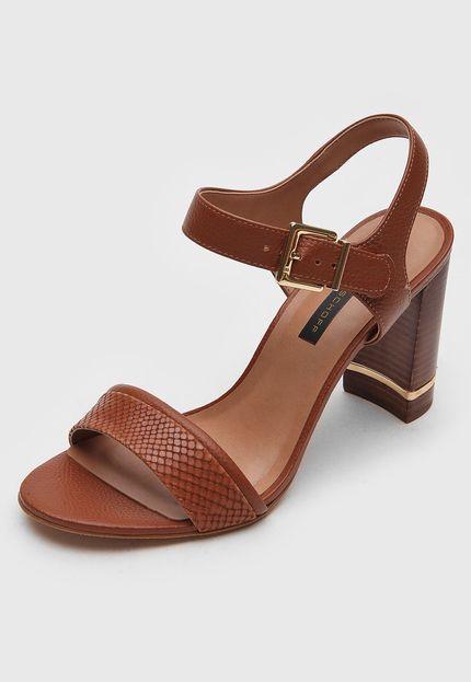 Sandália Bischoff Salto Grosso