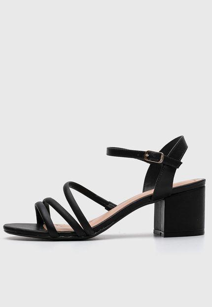 Sandália Via Uno Tiras Laranja