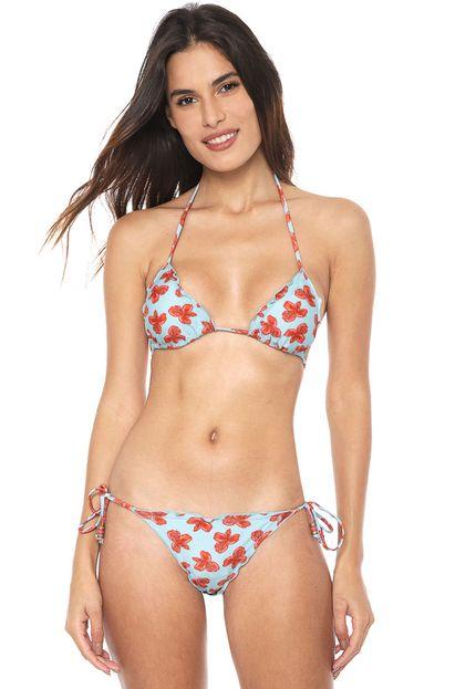 Biquíni Cortininha Floral