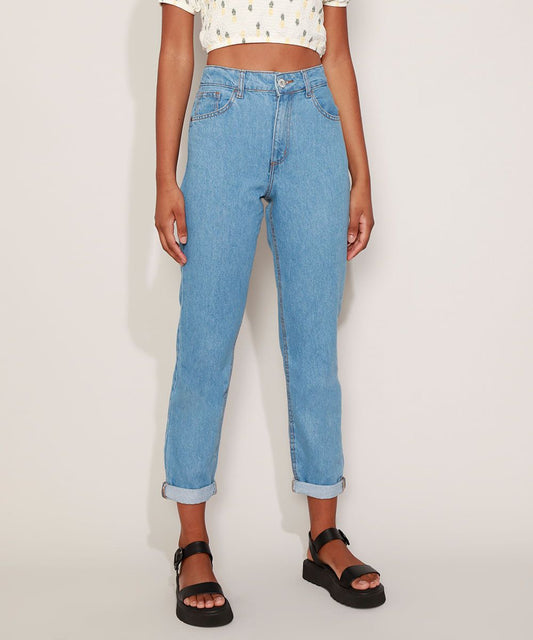 Calça Jeans Azul Médio