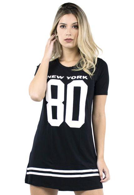 Vestido Camisa Longline New York
