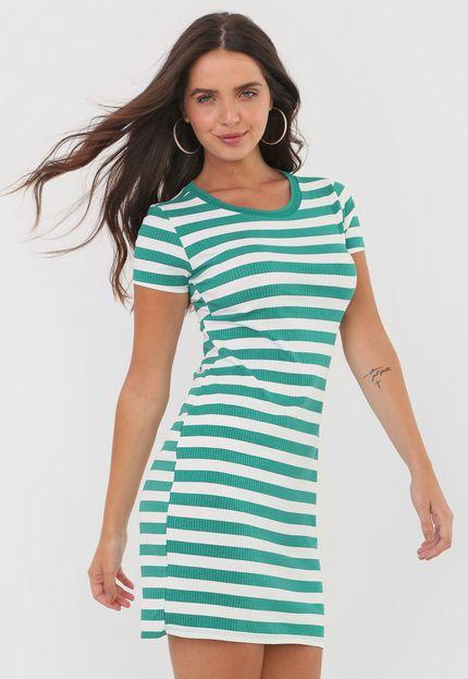 Vestido Casual Lunender Listrado